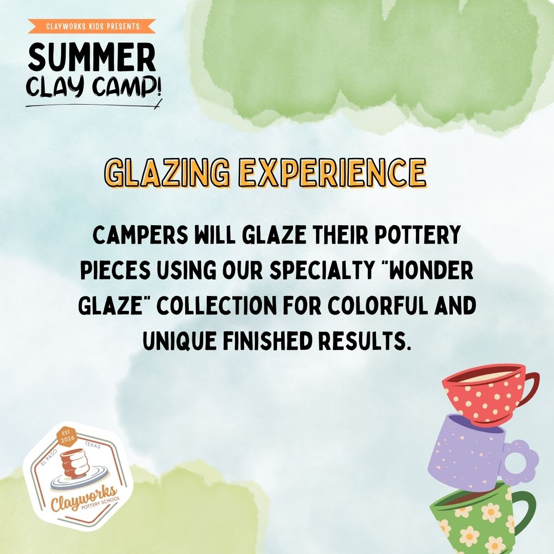 Summer Clay Camp (Sibling Seat)