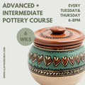 6 Week - Advanced + Intermediate Wheel Throwing Course