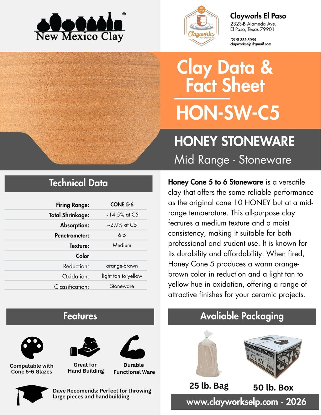 Honey Stoneware | NMC