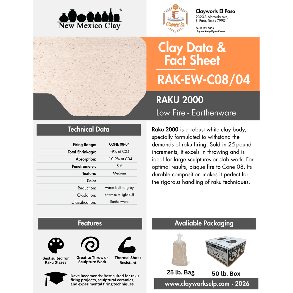Raku Clay | NMC