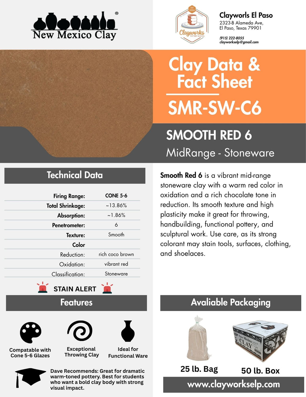 Smooth Red Clay | NMC