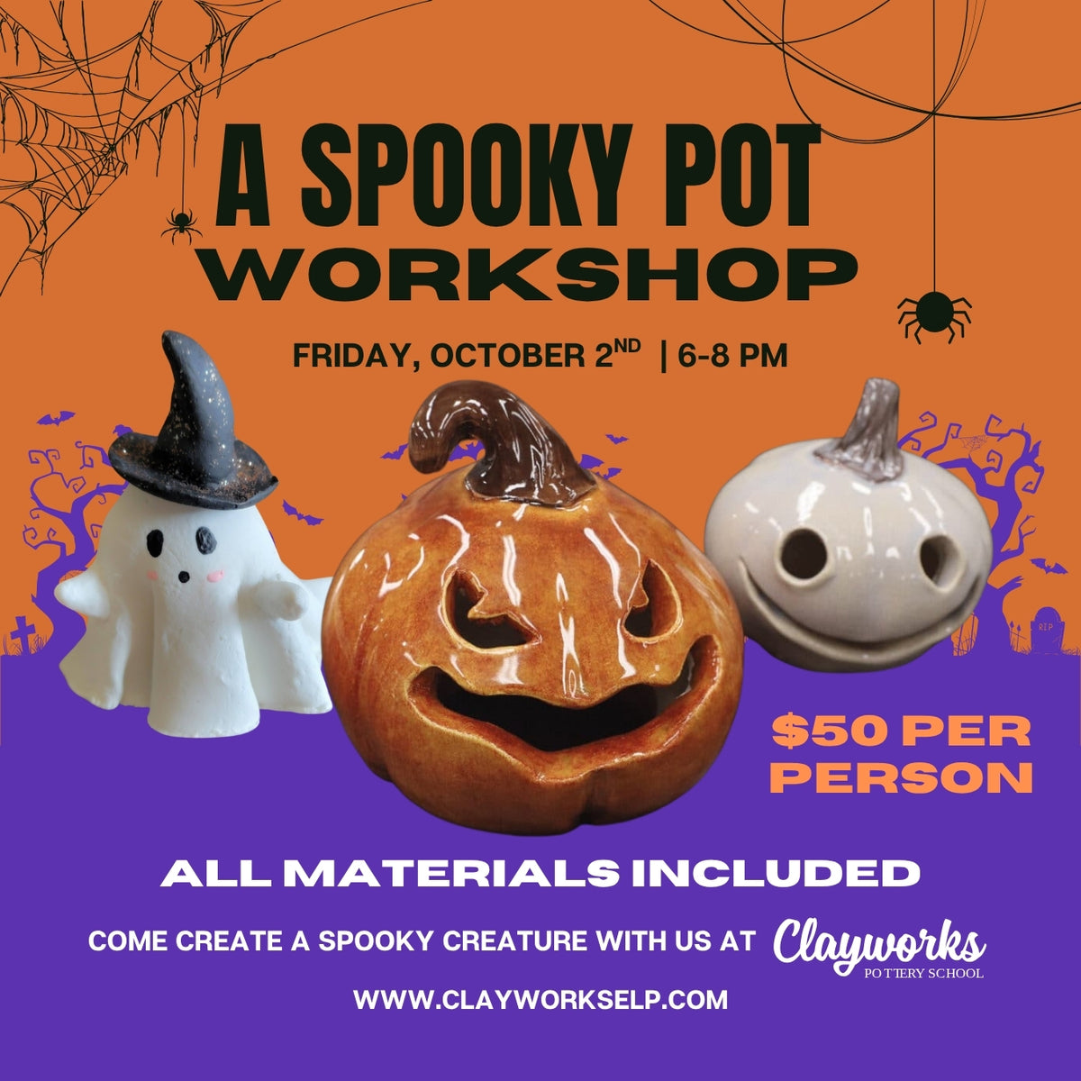 A Spooky Pot Workshop