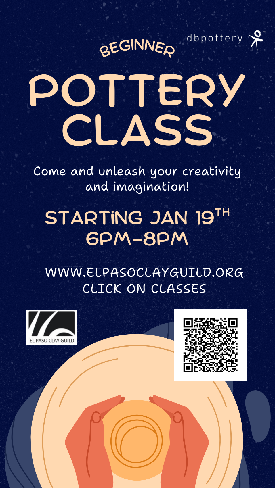 6 Week - Beginning Wheel Pottery Class